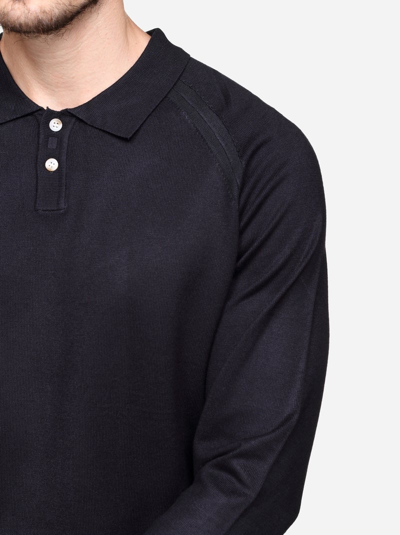 Elegante trui met polokraag - Frilivin Zwart - Kiabi