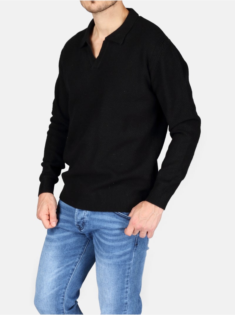 Elegante trui met polokraag - Kenzarro Zwart - Kiabi