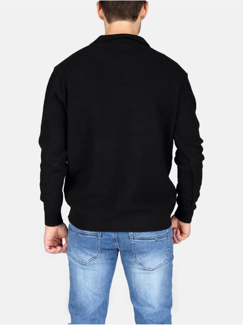 Elegante trui met polokraag - Kenzarro Zwart - Kiabi