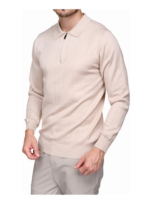 Elegante trui met polokraag en ritssluiting - Frilivin - Kiabi Elegante trui met polokraag en ritssluiting - Frilivin - Kiabi