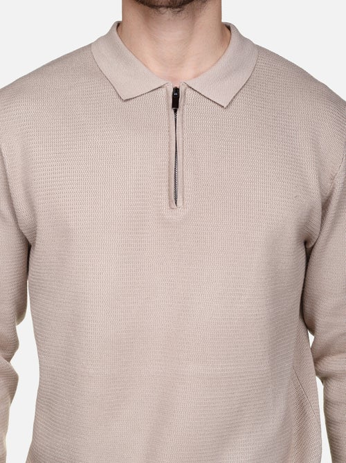 Elegante trui met polokraag en ritssluiting - Frilivin - Kiabi Elegante trui met polokraag en ritssluiting - Frilivin - Kiabi
