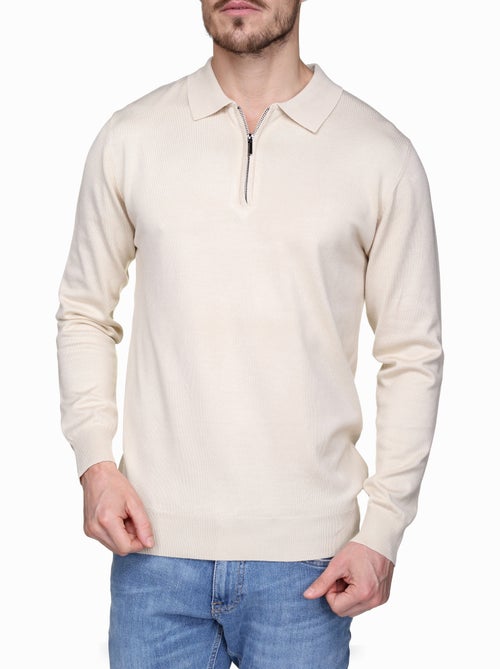Elegante trui met polokraag en ritssluiting - Frilivin - Kiabi Elegante trui met polokraag en ritssluiting - Frilivin - Kiabi