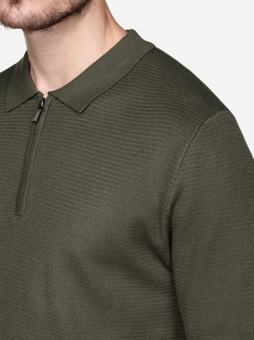 Elegante trui met polokraag en ritssluiting - Frilivin - Kiabi Elegante trui met polokraag en ritssluiting - Frilivin - Kiabi