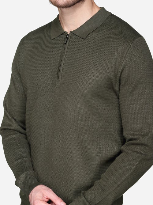 Elegante trui met polokraag en ritssluiting - Frilivin - Kiabi Elegante trui met polokraag en ritssluiting - Frilivin - Kiabi
