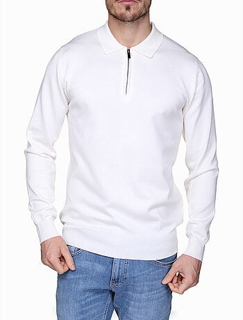 Elegante trui met polokraag en ritssluiting - Frilivin