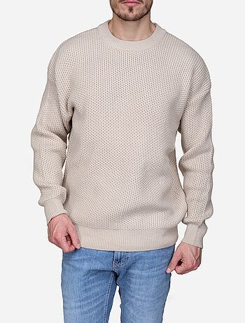 Elegante trui met ronde hals - Kenzarro