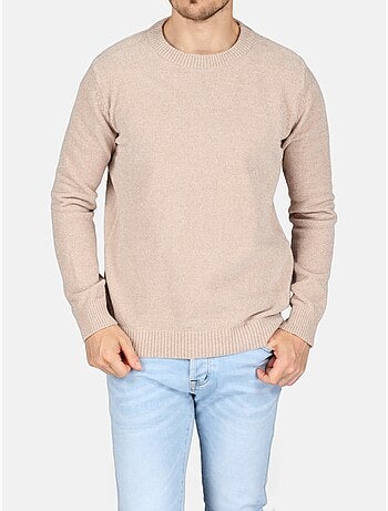 Elegante trui met ronde hals - Kenzarro