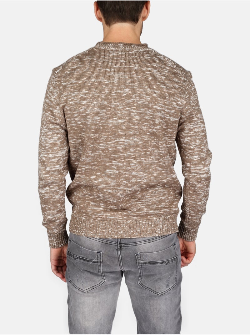 Elegante trui met ronde hals - Kenzarro Donkergrijs - Kiabi