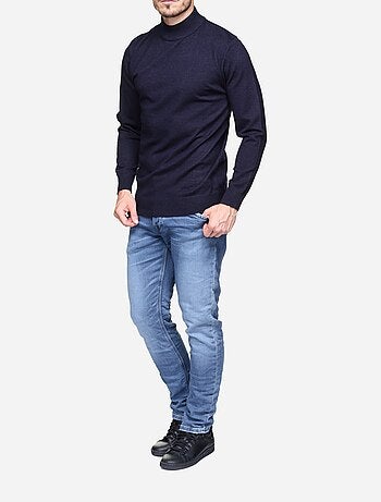 Elegante trui met schouderkraag - Yves Enzo
