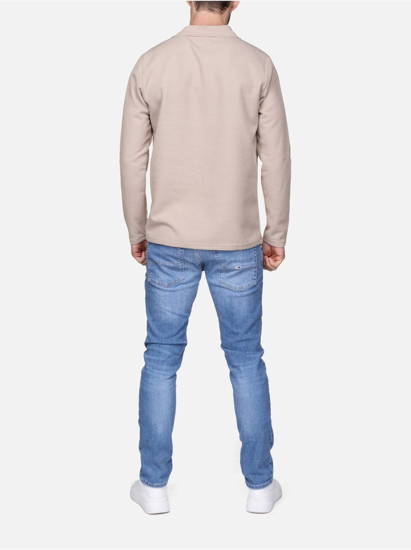 Elegante trui met V-hals - Frilivin Crème - Kiabi