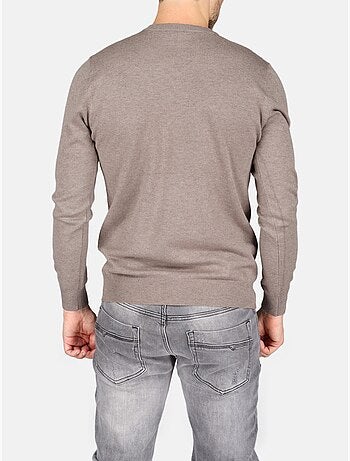 Elegante trui met V-hals - Kenzarro