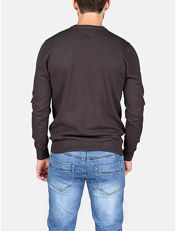 Elegante trui met V-hals - Kenzarro