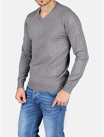 Elegante trui met V-hals - Kenzarro