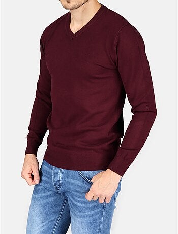 Elegante trui met V-hals - Kenzarro