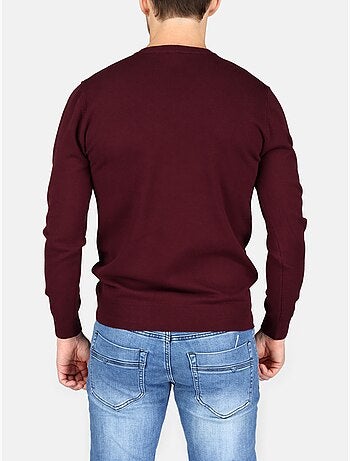 Elegante trui met V-hals - Kenzarro