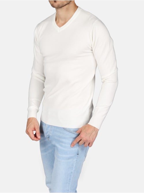 Elegante trui met V-hals - Kenzarro - Kiabi Elegante trui met V-hals - Kenzarro - Kiabi