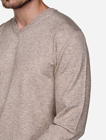 Elegante trui met V-hals - Yves Enzo