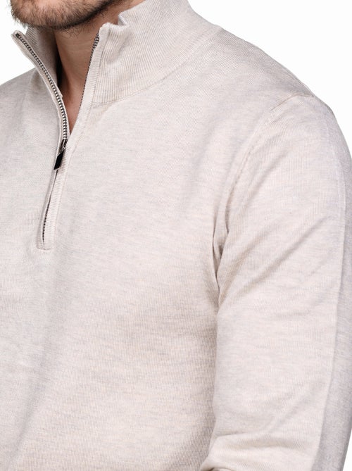 Elegante trui met vrachtwagenchauffeurskraag - Frilivin - Kiabi Elegante trui met vrachtwagenchauffeurskraag - Frilivin - Kiabi
