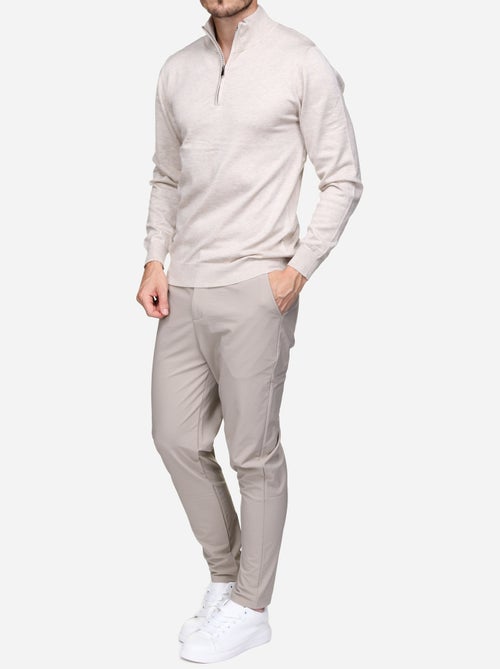 Elegante trui met vrachtwagenchauffeurskraag - Frilivin - Kiabi Elegante trui met vrachtwagenchauffeurskraag - Frilivin - Kiabi