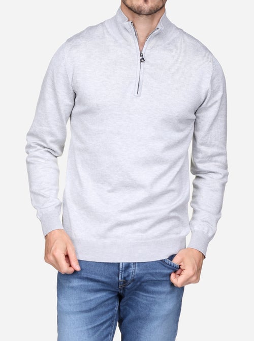 Elegante trui met vrachtwagenchauffeurskraag - Frilivin - Kiabi Elegante trui met vrachtwagenchauffeurskraag - Frilivin - Kiabi