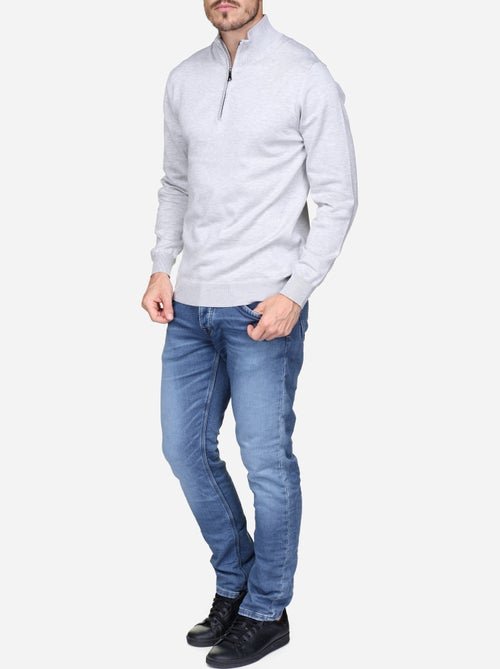 Elegante trui met vrachtwagenchauffeurskraag - Frilivin - Kiabi Elegante trui met vrachtwagenchauffeurskraag - Frilivin - Kiabi