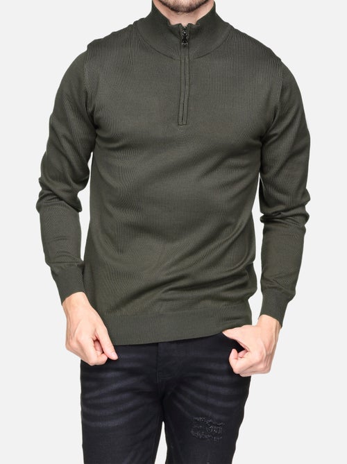 Elegante trui met vrachtwagenchauffeurskraag - Frilivin - Kiabi Elegante trui met vrachtwagenchauffeurskraag - Frilivin - Kiabi
