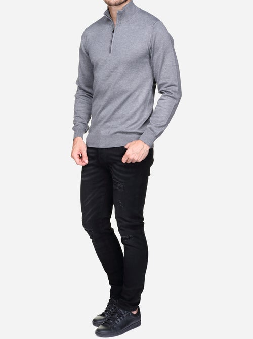Elegante trui met vrachtwagenchauffeurskraag - Frilivin - Kiabi Elegante trui met vrachtwagenchauffeurskraag - Frilivin - Kiabi