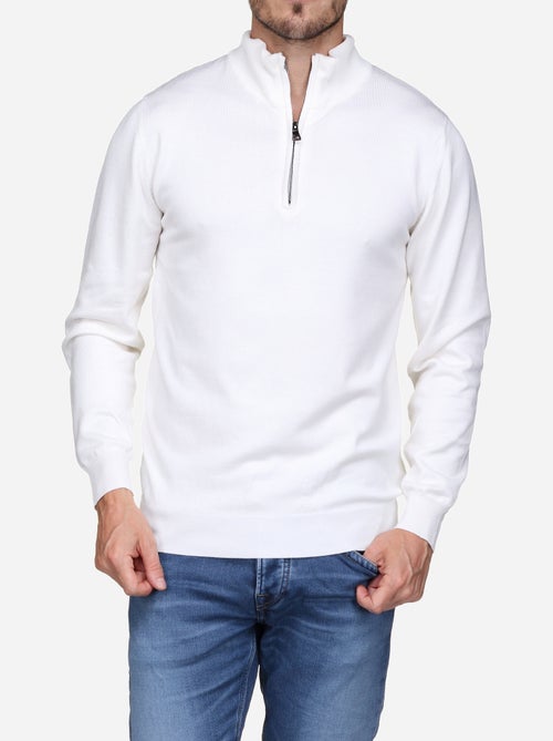 Elegante trui met vrachtwagenchauffeurskraag - Frilivin - Kiabi Elegante trui met vrachtwagenchauffeurskraag - Frilivin - Kiabi