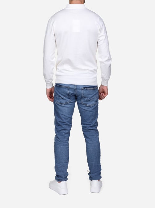Elegante trui met vrachtwagenchauffeurskraag - Frilivin - Kiabi Elegante trui met vrachtwagenchauffeurskraag - Frilivin - Kiabi