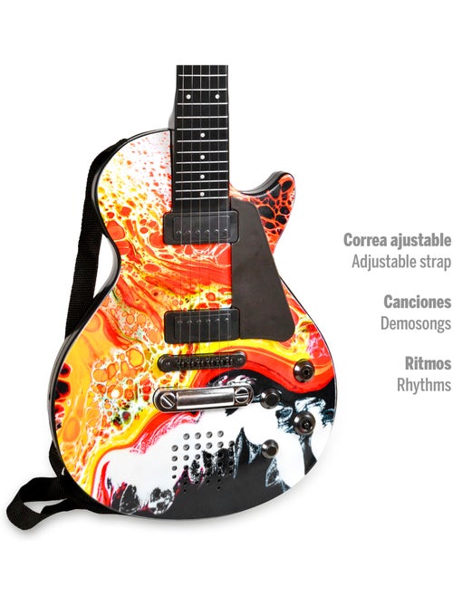 Elektrische rockgitaar 56 cm bontempi - Kiabi