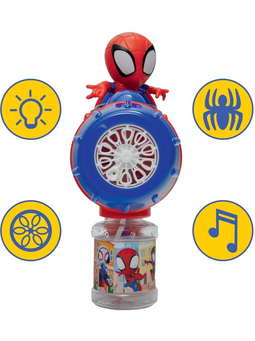 Elektronisch bellenpistool spidey met 3d-figuur en licht- en geluidseffecten - Kiabi Elektronisch bellenpistool spidey met 3d-figuur en licht- en geluidseffecten - Kiabi