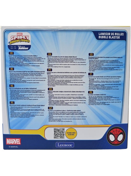 Elektronisch bellenpistool spidey met 3d-figuur en licht- en geluidseffecten - Kiabi Elektronisch bellenpistool spidey met 3d-figuur en licht- en geluidseffecten - Kiabi