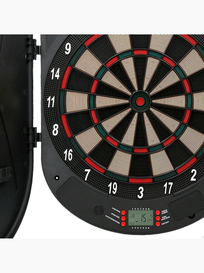 Elektronisch dartbord 50x45 cm met 6 darts aktive N.v.t. - Kiabi