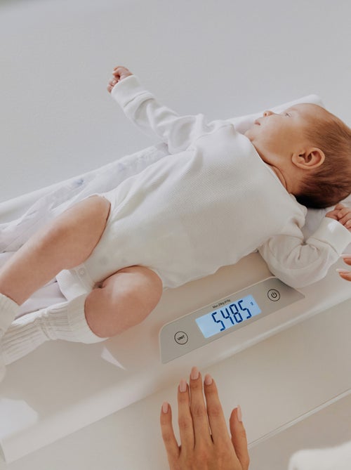 Elektronische babyweegschaal LIONELO – Tot 20 kg – Tarrafunctie – Geheugen van de laatste meting - Kiabi Elektronische babyweegschaal LIONELO – Tot 20 kg – Tarrafunctie – Geheugen van de laatste meting - Kiabi