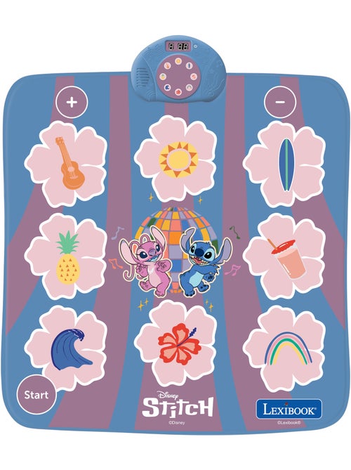 Elektronische, bluetooth en lichtgevende dansmat stitch met 6 spelmodi - Kiabi Elektronische, bluetooth en lichtgevende dansmat stitch met 6 spelmodi - Kiabi