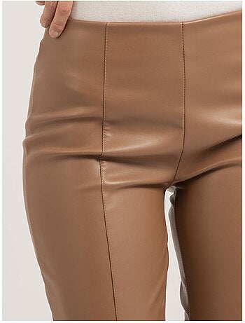 Elena leggingbroek van imitatieleer