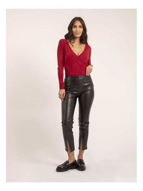 Elena leggingbroek van imitatieleer - Kiabi