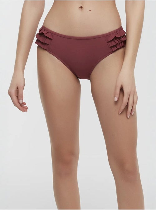 Eleni frill bas de bikini hipster penti - Kiabi Eleni frill bas de bikini hipster penti - Kiabi