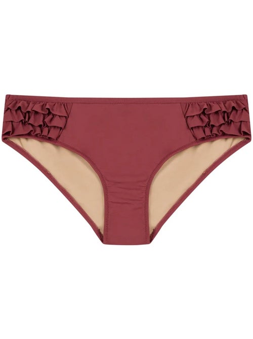 Eleni frill hipster bikinibroekje penti - Kiabi Eleni frill hipster bikinibroekje penti - Kiabi