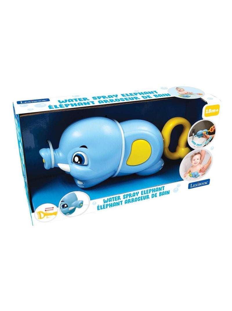 Elephant arroseur jouet de bain Bleu - Kiabi