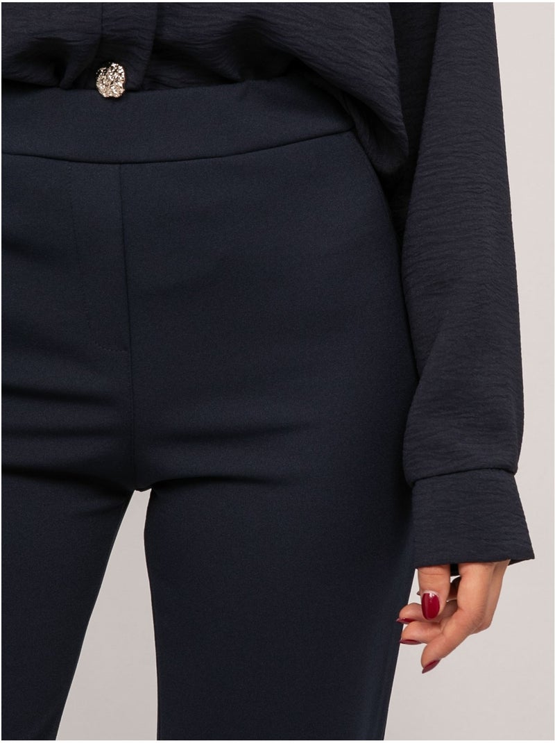 Eliaanse broek Marineblauw - Kiabi