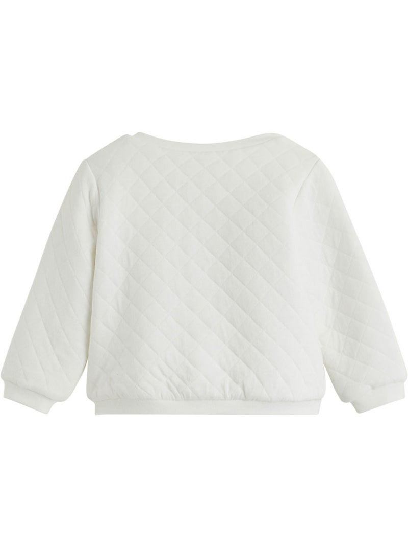 Eliah fleece babyvestje Ecru - Kiabi