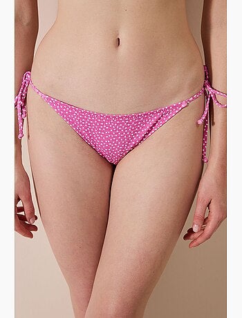 Elie bas de bikini texturé penti
