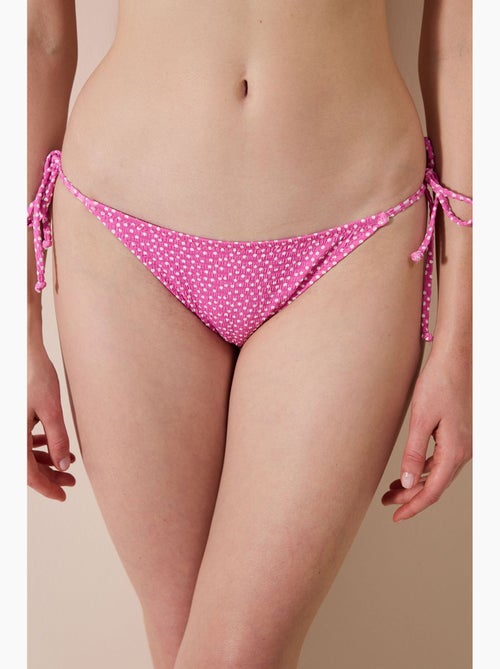 Elie bikinibroekje met structuur penti - Kiabi Elie bikinibroekje met structuur penti - Kiabi