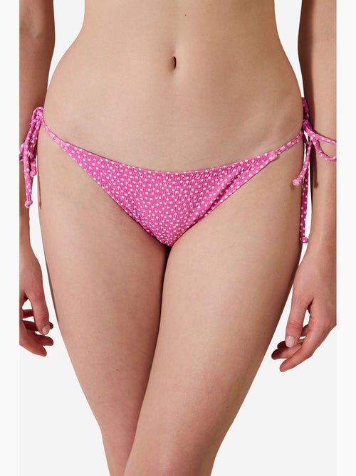 Elie bikinibroekje met structuur penti - Kiabi Elie bikinibroekje met structuur penti - Kiabi