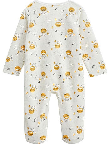 Elio babyvelours pyjama met ritssluiting