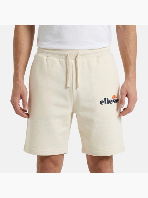 Ellesse - Bermuda homme écru taille élastique et cordon - Kiabi