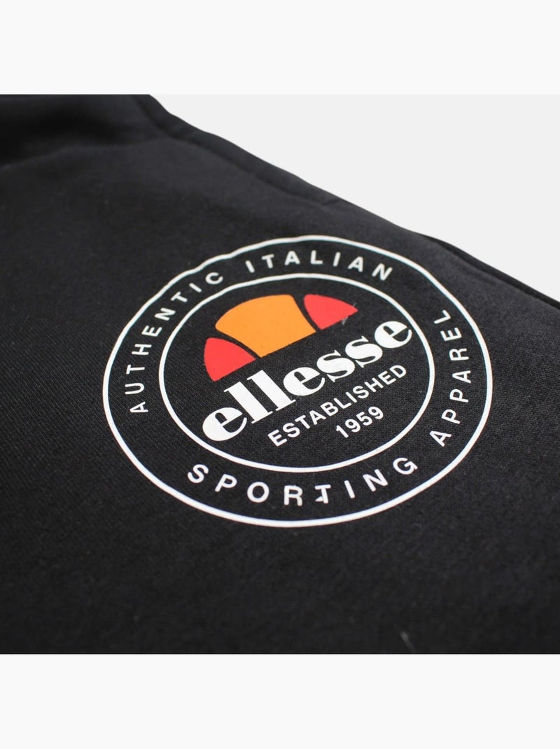 Ellesse - Bermuda homme noir taille élastique et cordon Noir - Kiabi