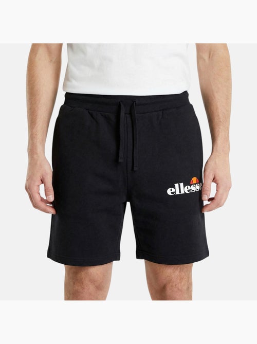 Ellesse - Bermuda homme noir taille élastique et cordon - Kiabi