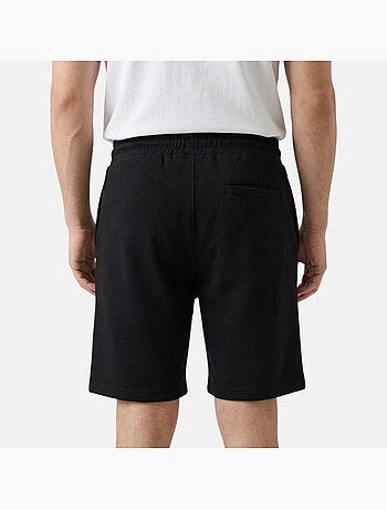 Ellesse - bermuda molletonné taille élastique à cordon, coupe droite